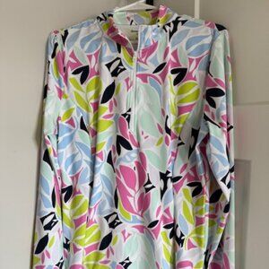 Women's Tommy Bahama Golf 3/4 zip pullover- XL